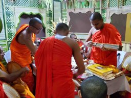 Official 100th anniversary ceremonial - Chanting Pirith